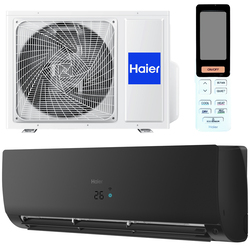 Klimatyzator Haier FLEXIS PLUS Black Matt Wi-Fi sterylizacja UV-C 2,6kW 35 m2