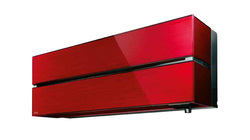 Klimatyzator ścienny Mitsubishi Electric Diamond Ruby Red Wi-Fi 2,5kW 30 m2