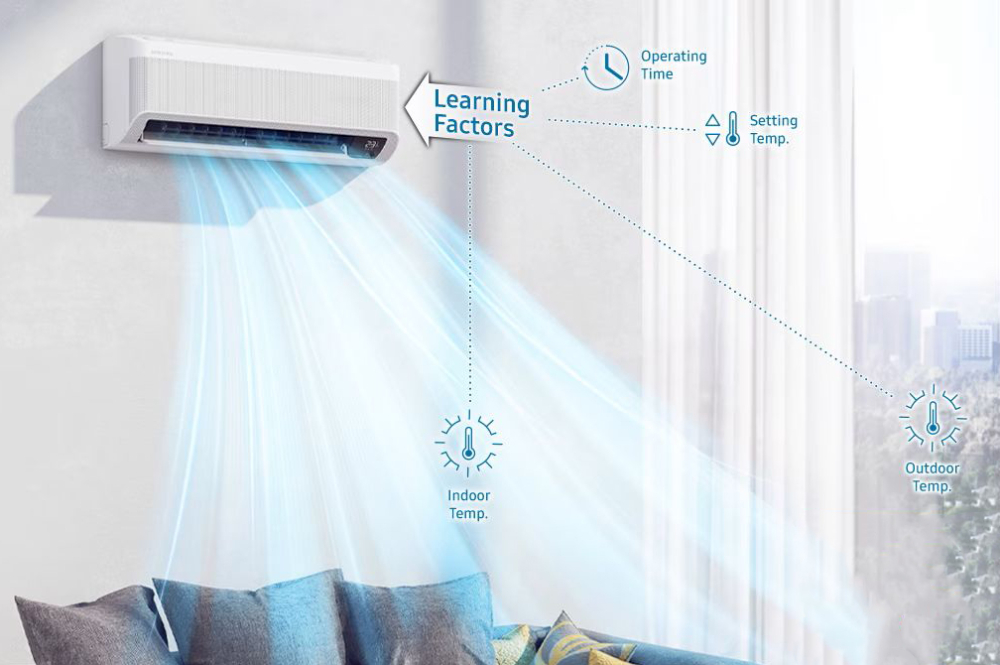 Klimatyzator Samsung WindFree AVANT Wi-Fi 2,5kW 30 m2