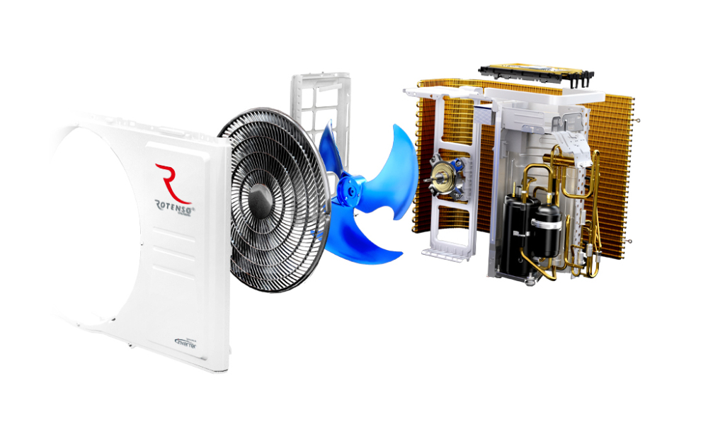 Pompa ciepła Rotenso Aquami Multi Split Wi-Fi 10kW