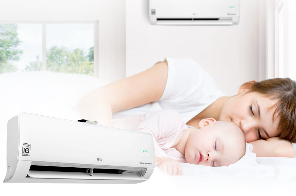 Klimatyzator LG Dualcool z oczyszczem powietrza Inverter Wi-Fi 2,5kW 25 m2