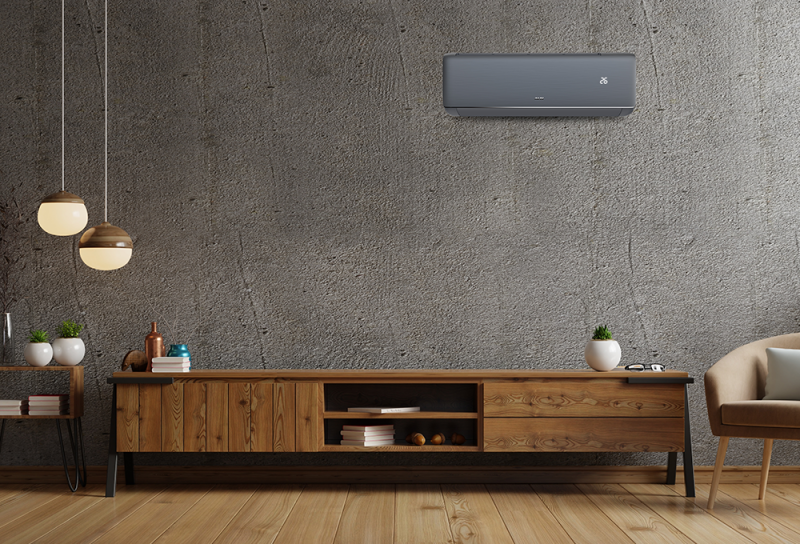 Klimatyzator AUX Q-Smart Premium GREY Wi-Fi 3,50kW 40 m2