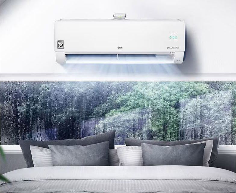 Klimatyzator LG Dualcool z oczyszczem powietrza Inverter Wi-Fi 2,5kW 25 m2
