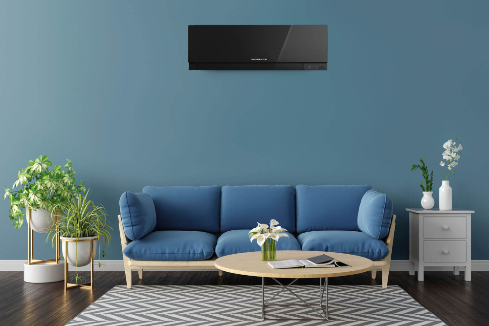 Klimatyzator ścienny Mitsubishi Electric Premium Black Wi-Fi 4,2kW 50 m2